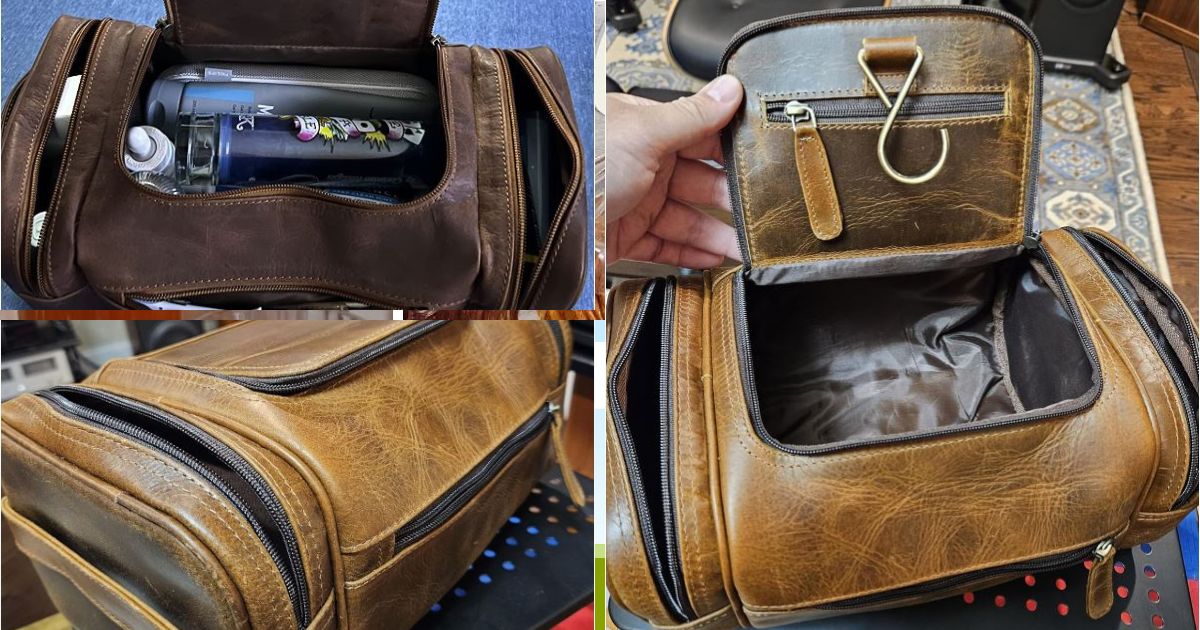 Travel Kit Bag for Men - NineToMomLife 